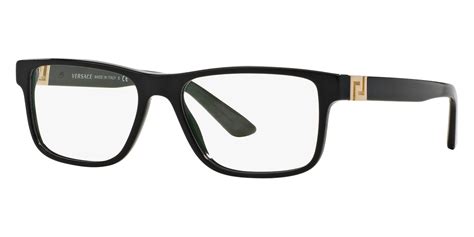 versace eyeglasses ve 3211|Versace™ VE3211 GB1 55 Black Eyeglasses .